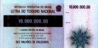 Letra do Tesouro Nacional (LTN) em 1970