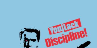 Você não tem disciplina!